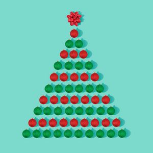 Preview wallpaper tree, decorations, balls, christmas, new year, decoration