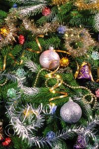 Preview wallpaper tree, holiday, tinsel, ornaments, toys