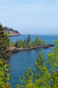 Preview wallpaper trees, island, sea, landscape