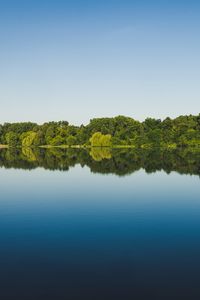 Preview wallpaper trees, reflection, lake, water, landscape
