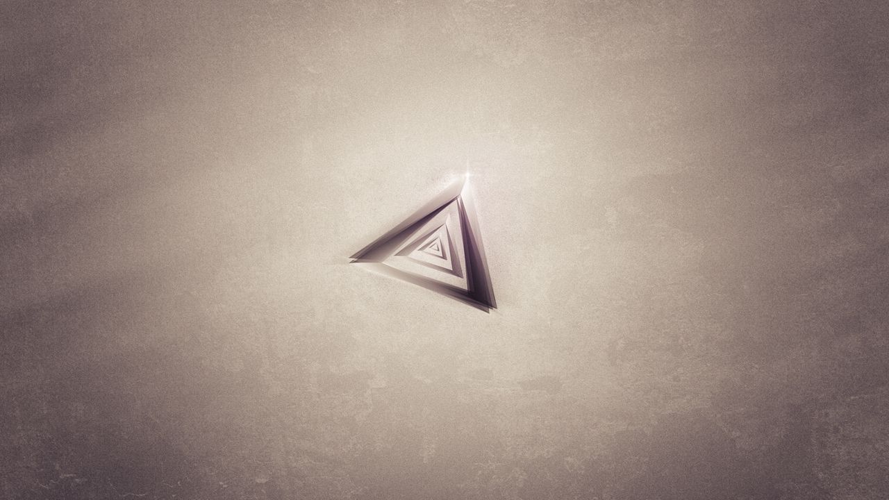 Wallpaper triangle, background, paper, light