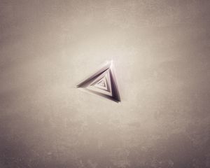 Preview wallpaper triangle, background, paper, light
