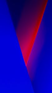 Preview wallpaper triangle, gradient, abstraction, blue, red