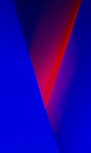 Preview wallpaper triangle, gradient, abstraction, blue, red