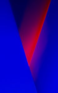 Preview wallpaper triangle, gradient, abstraction, blue, red