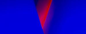 Preview wallpaper triangle, gradient, abstraction, blue, red