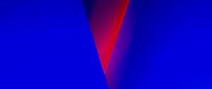 Preview wallpaper triangle, gradient, abstraction, blue, red