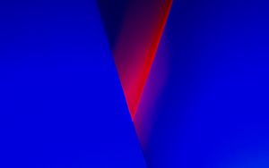 Preview wallpaper triangle, gradient, abstraction, blue, red