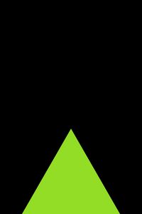 Preview wallpaper triangle, green, minimalism, geometry