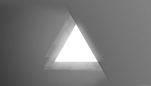 Preview wallpaper triangle, light, figure, background