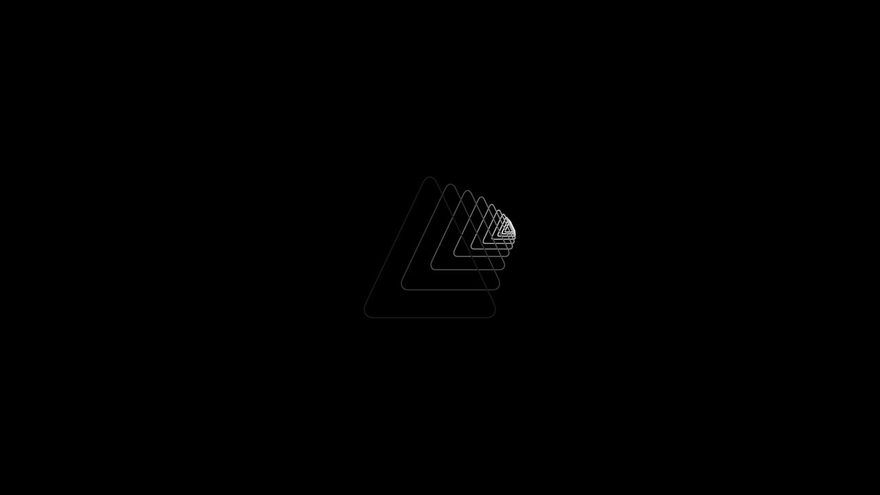 Wallpaper triangle, simplicity, darkness