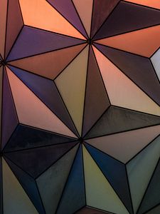 Preview wallpaper triangles, edges, volume, abstraction