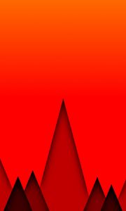 Preview wallpaper triangles, geometric, red, bright