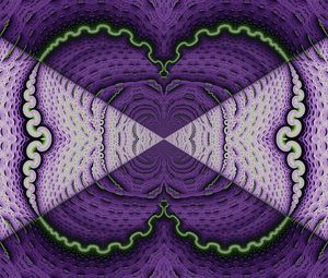 Preview wallpaper triangles, pattern, shapes, abstract, purple