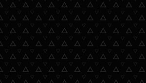 Preview wallpaper triangles, patterns, texture, black