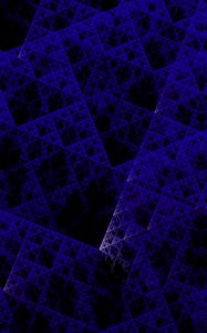 Preview wallpaper triangles, shapes, abstraction, blue