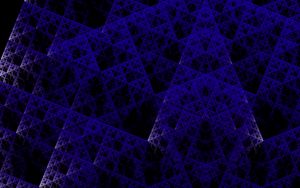 Preview wallpaper triangles, shapes, abstraction, blue