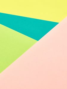 Preview wallpaper triangles, shapes, fragments, colorful