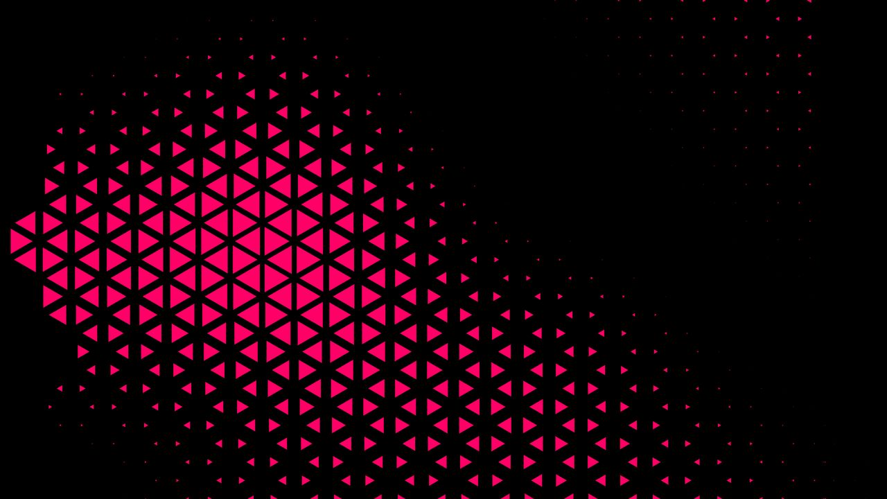 Wallpaper triangles, shapes, pink, abstraction
