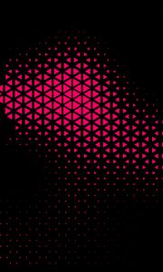 Preview wallpaper triangles, shapes, pink, abstraction