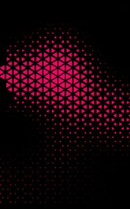 Preview wallpaper triangles, shapes, pink, abstraction
