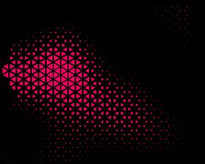 Preview wallpaper triangles, shapes, pink, abstraction