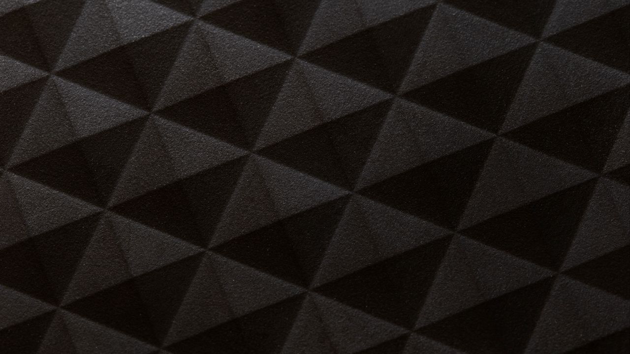 Wallpaper triangles, squares, black, bumps, grungy
