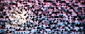 Preview wallpaper triangles, volume, 3d