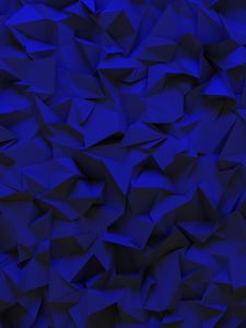 Preview wallpaper triangles, volume, fragments, 3d