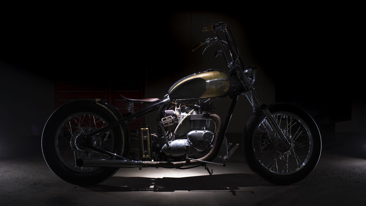 Wallpaper triumph bonneville bobber, triumph, motorcycle, bike