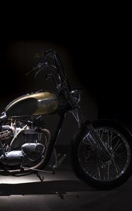 Preview wallpaper triumph bonneville bobber, triumph, motorcycle, bike