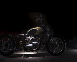 Preview wallpaper triumph bonneville bobber, triumph, motorcycle, bike