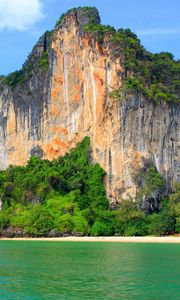 Preview wallpaper tropics, beach, rock, nature