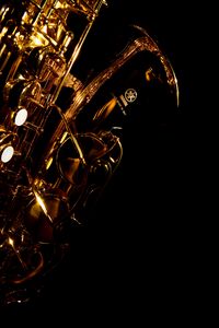 Preview wallpaper trumpet, musical instrument, golden
