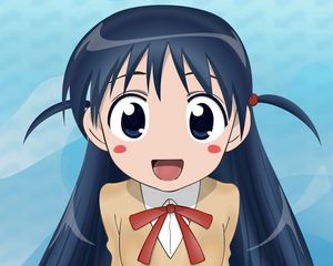 Preview wallpaper tsukamoto tenma, school rumble, schoolgirl, ponytails, girl