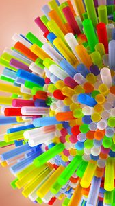 Preview wallpaper tubes, colorful, 3d