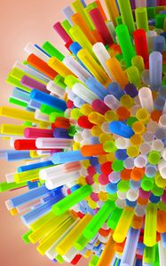 Preview wallpaper tubes, colorful, 3d