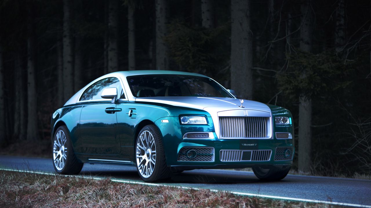 Wallpaper tuning, mansory, coupe, rolls-royce, wraith