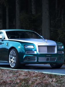 Preview wallpaper tuning, mansory, coupe, rolls-royce, wraith