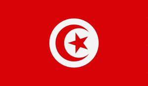 Preview wallpaper tunisia, flag, star, symbols