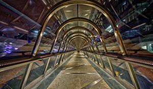 Preview wallpaper tunnel, arch, distance