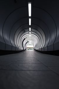 Preview wallpaper tunnel, architecture, gray