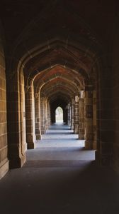 Preview wallpaper tunnel, building, arch, passage