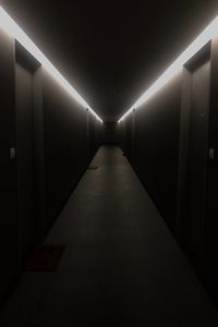Preview wallpaper tunnel, building, backlight, dark