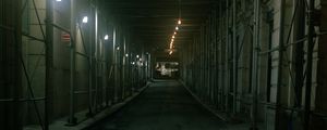 Preview wallpaper tunnel, building, dark, lighting