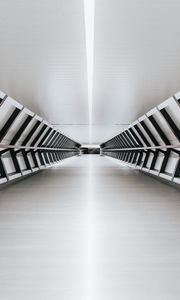 Preview wallpaper tunnel, corridor, architecture, interior, minimalism