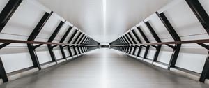 Preview wallpaper tunnel, corridor, architecture, interior, minimalism