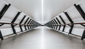 Preview wallpaper tunnel, corridor, architecture, interior, minimalism