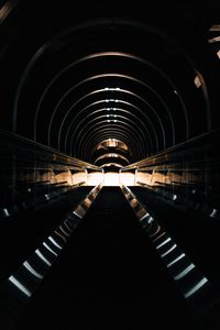 Preview wallpaper tunnel, dark, backlight, lighting