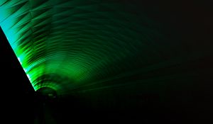 Preview wallpaper tunnel, dark, backlight, green